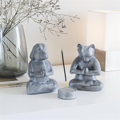 Beton Kedi Köpek Meditasyon Seti-2