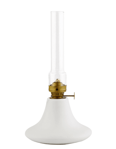Beyaz Konik Gaz Lambası