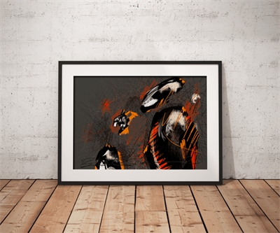 Birth - Abstract Collection - Baskı