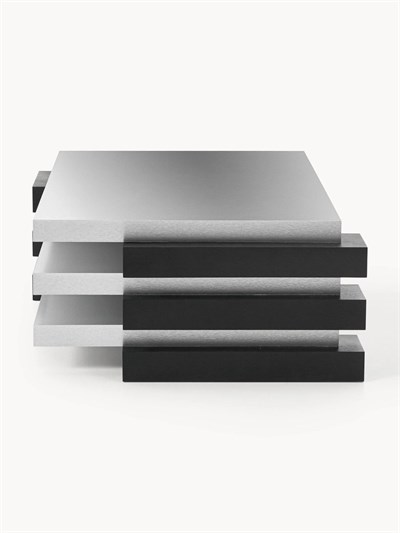 Blok Katmanlı Modern Orta Sehpa 120 cm