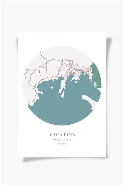 Bodrum City Map