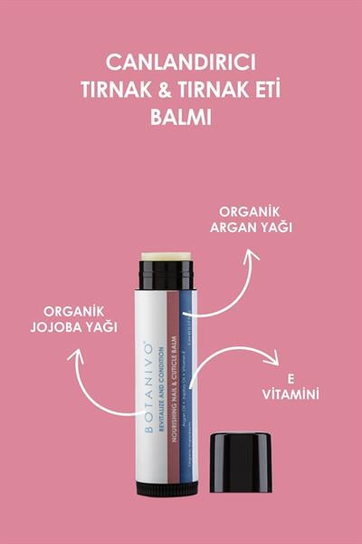 Botanivo Tırnak ve Dudak Bakım Seti | Canlandırıcı & Besleyici Bakım | Organik İçerikli | 2x5 ml