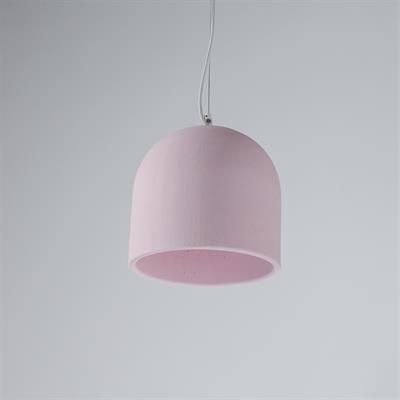 Büyük Pembe Beton Tavan Aydınlatma