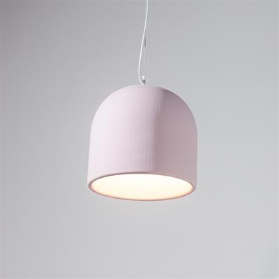 Büyük Pembe Beton Tavan Aydınlatma