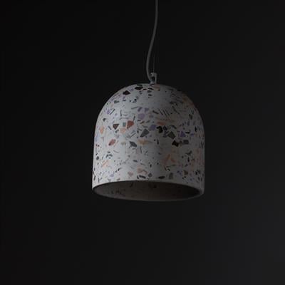 Büyük Terrazzo Beton Tavan Aydınlatma