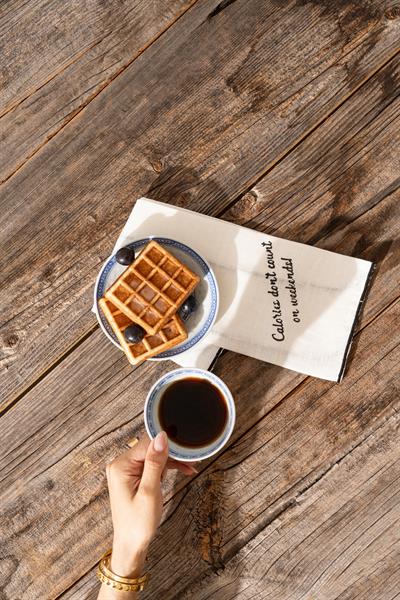 Calories dont count on weekends! Slogan Peçete