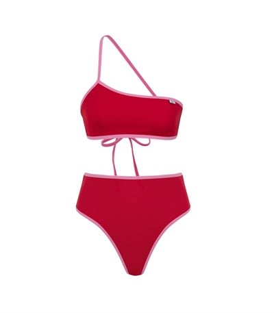 Çapraz Bikini Altı - Kırmızı / Everymood