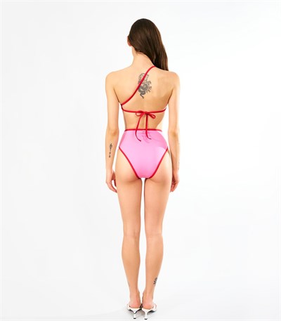 Çapraz Bikini Üstü - Pembe / Everymood