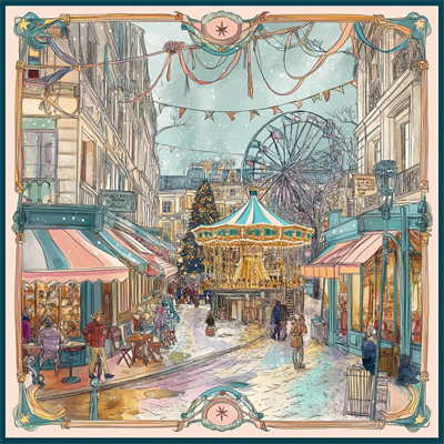Carrousel de Lumière İpek Fular | Pure Paris