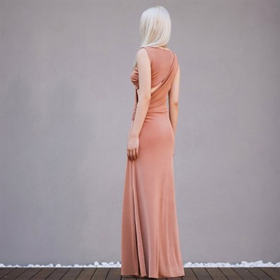 Celine Ruched Maxi Dress