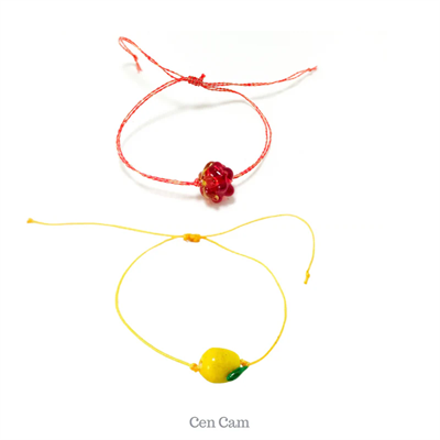 Cen Cam Meyveli Bileklik (2Li)