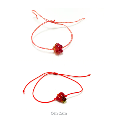 Cen Cam Meyveli Bileklik (2Li)