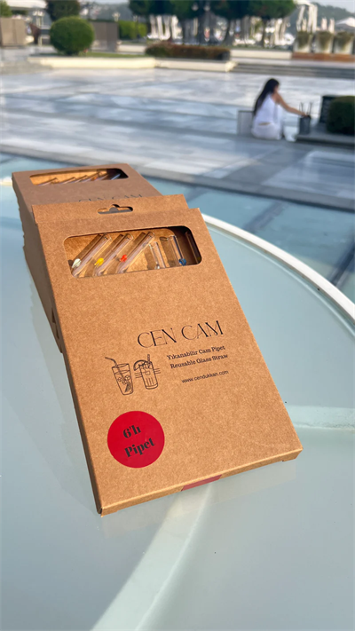 Cen Cam Pipet Set Kalpli 6lı