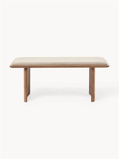 Chandler Masif Meşe Döşemeli Bank 110 cm
