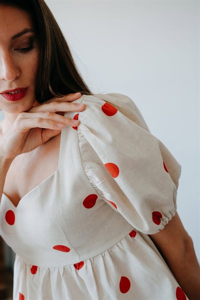 Clara Spotty Bluz