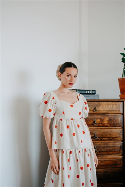 Clara Spotty Bluz