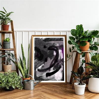 Coal 3 - Abstract Collection - Baskı