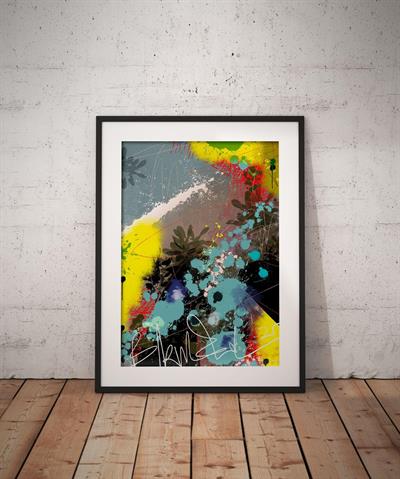 Colourbloom 1 - Abstract Collection - Baskı