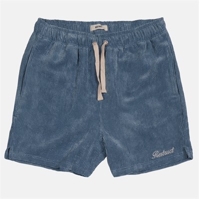 Cord Short Blue