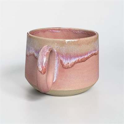 Corto Pink Sunset Stoneware Kupa
