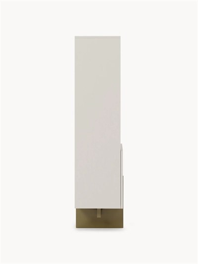 Dado Büyük Ahşap Highboard Geometrik Tasarım