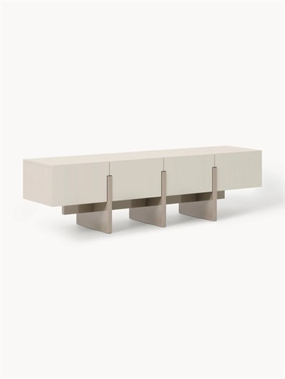 Dado Modern Ahşap TV Ünitesi 180 cm Bej ve Taupe