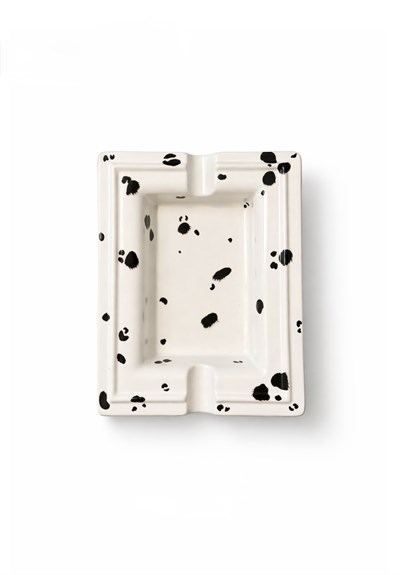 Dalmation Noir Ashtray