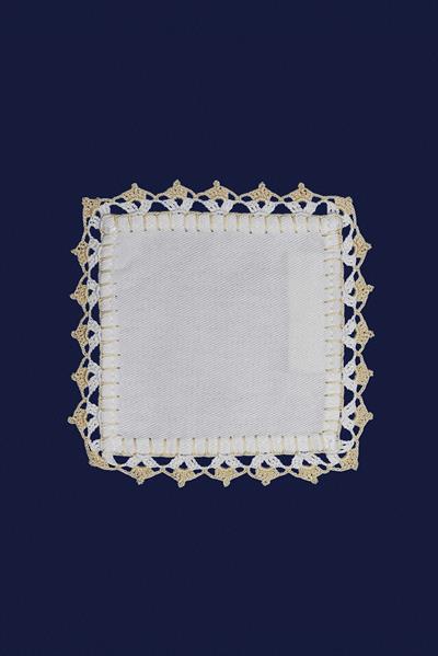 Dantel İşlemeli Bardak Altlığı