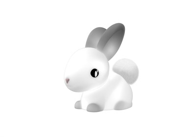 Dhink Silikon Şarjlı Gece Lambası Bunny Cotton
