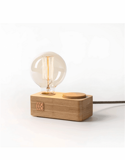 Dimmerli Ahşap Masa Lambası