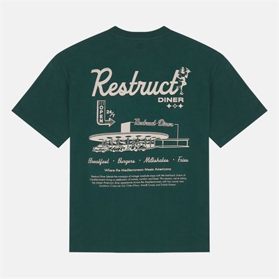 Diner Tee Green