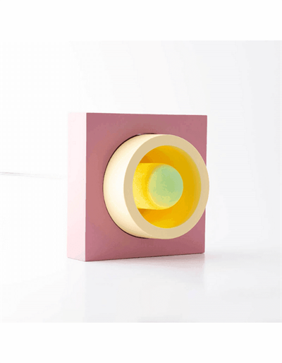 Pembe Donut Renkli Masa Lambası