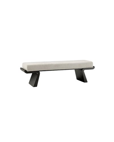 Dores Ahşap Teddy Bench Puf