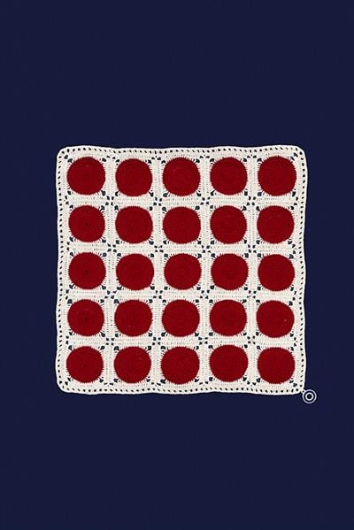 Dots El İşi Dantel Örtü