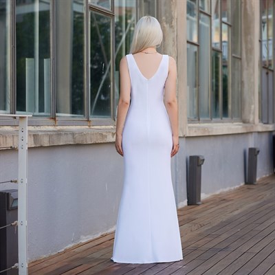 Dyre Bustier Detailed Maxi Dress