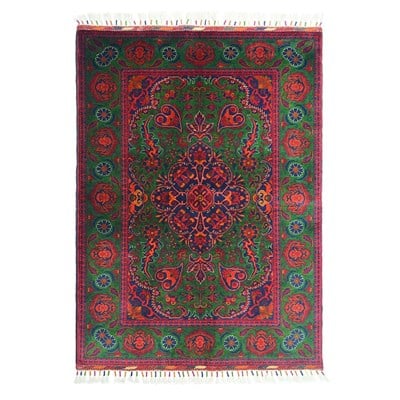 El Dokuma Afgan Bilicik Halısı 100x150 cm