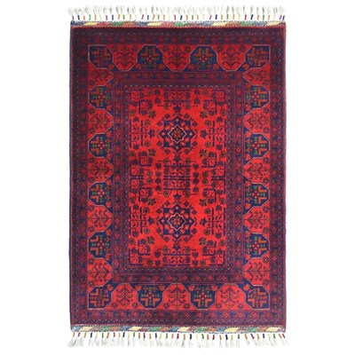 El Dokuma Afgan Bilicik Halısı 80x120 cm