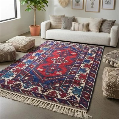 El Dokuma Antika Döşemealtı Halısı 130x200 cm