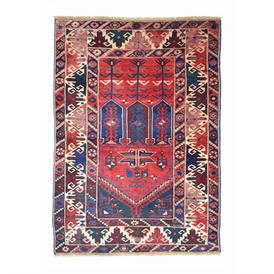 El Dokuma Vintage Döşemealtı Halısı 120x180 cm