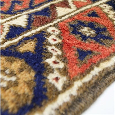 El Dokuma Vintage Döşemealtı Halısı 70x110 cm