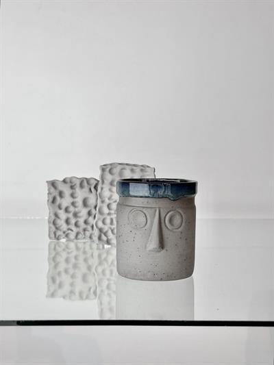 El Yapımı Seramik Tiki Mug Serisi Bardak