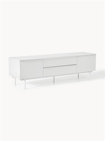 Elona TV Sehpası 180 cm Mat Beyaz