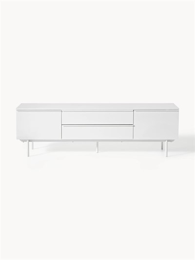 Elona TV Sehpası 180 cm Mat Beyaz