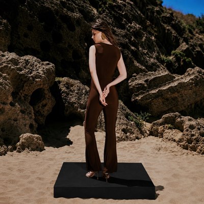 Elva Ruched Jumpsuit