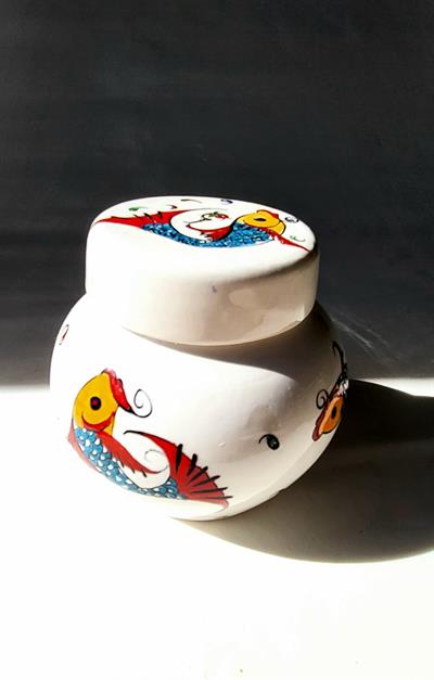 Etnik motifli şekerlik