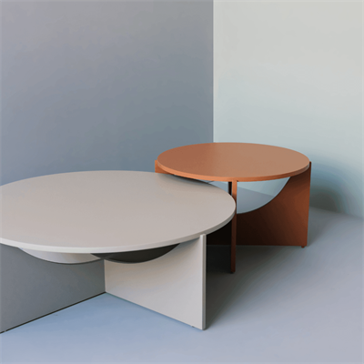 Flat Lacquer Large Sehpa
