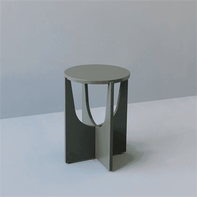 Flat Lacquer Small Sehpa