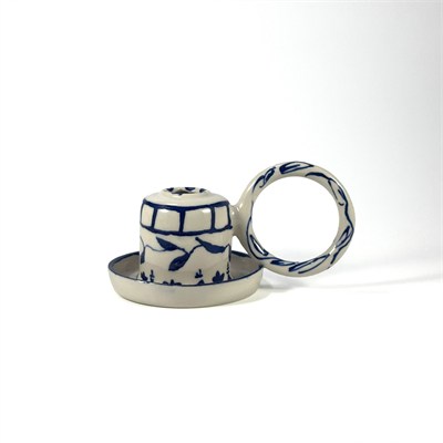 Fleur Stoneware Seramik Şamdan