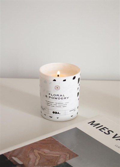 Floral & Powdery Mum