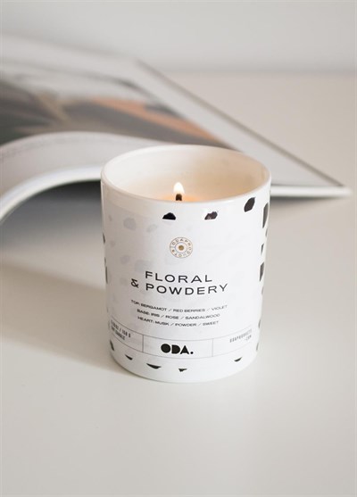 Floral & Powdery Mum